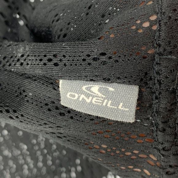 O'neill Swim Cover Size XL Net Black 3/4 sleeve Light weight v-neck 3271 - Picture 11 of 14